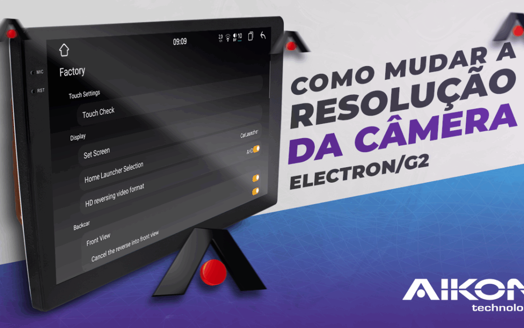 Como mudar a resolução da tela – Electron/G2